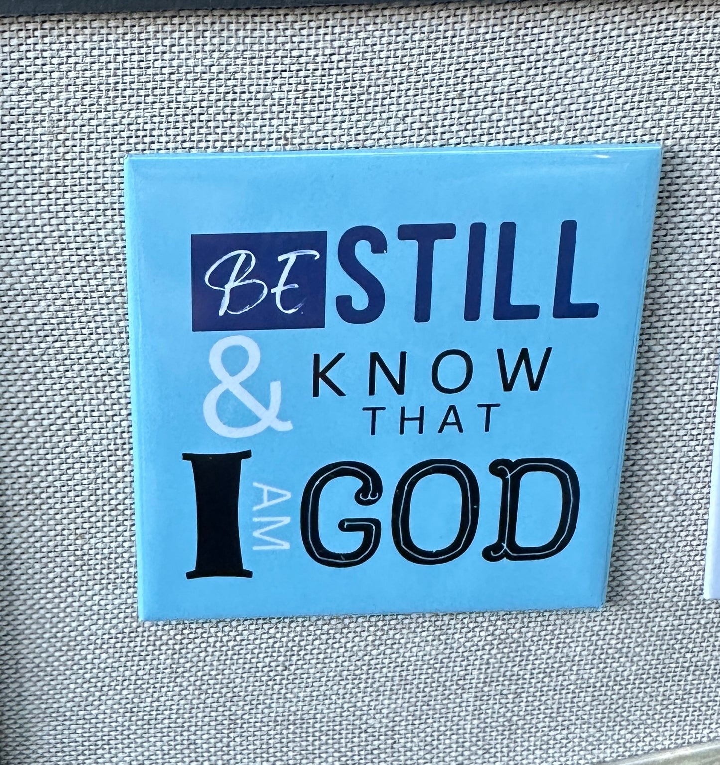 Bible Verse Magnets | Christian Fridge Magnet Set | Scripture Gift | Baptism Confirmation Gift | Faith Encouragement | Church Gift UK