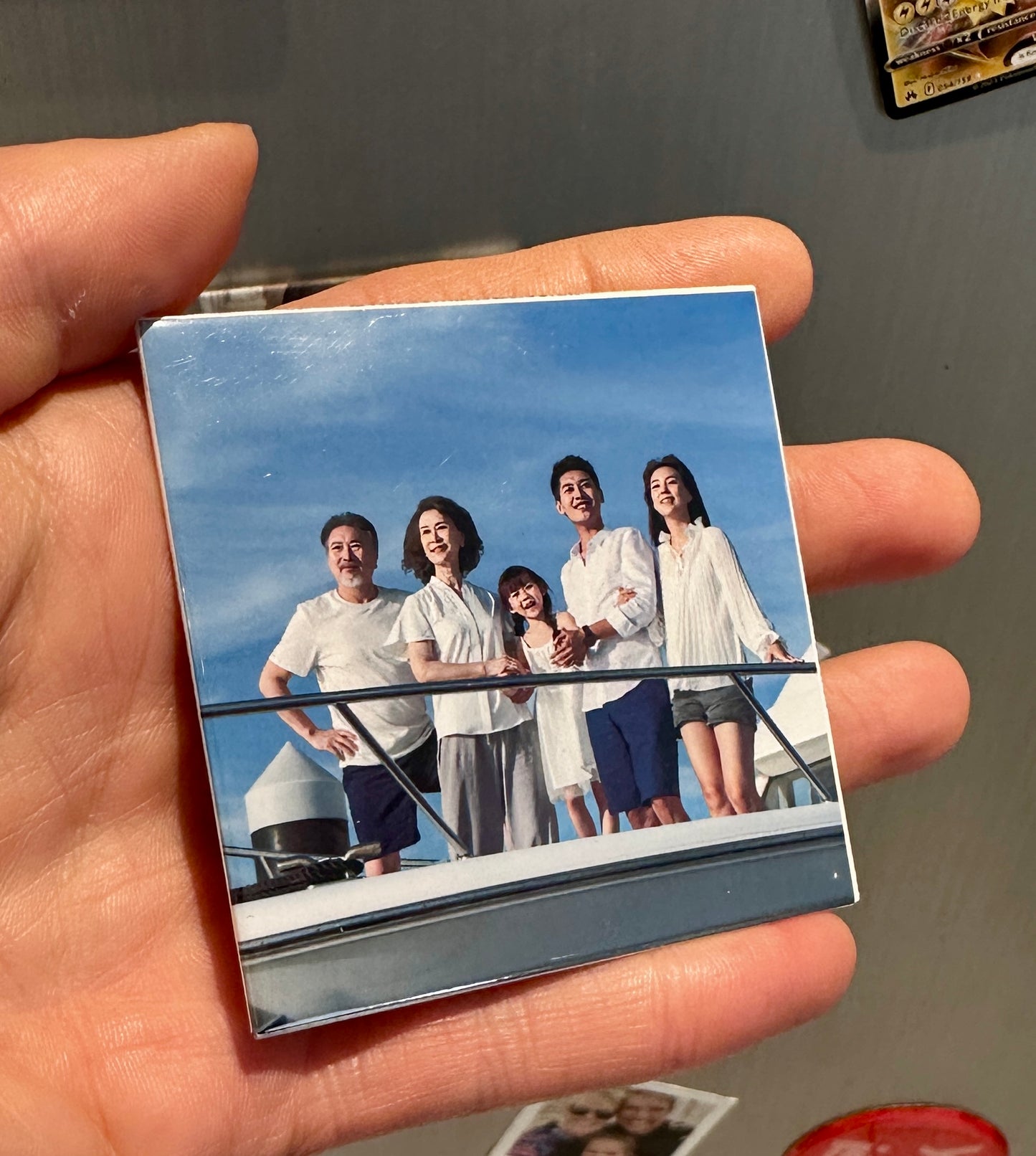 Holiday Photo Magnets | Custom Travel Memory Fridge Magnets | Personalised Photo Souvenir | UK Made Keepsake